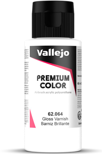 Vallejo: 62.064 - Premium Color - Gloss Varnish (60 ml)