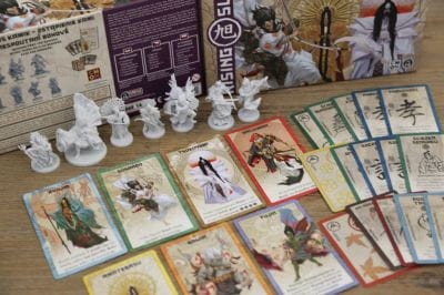 Rising Sun: Zstąpienie Kami (dodatek) elementy