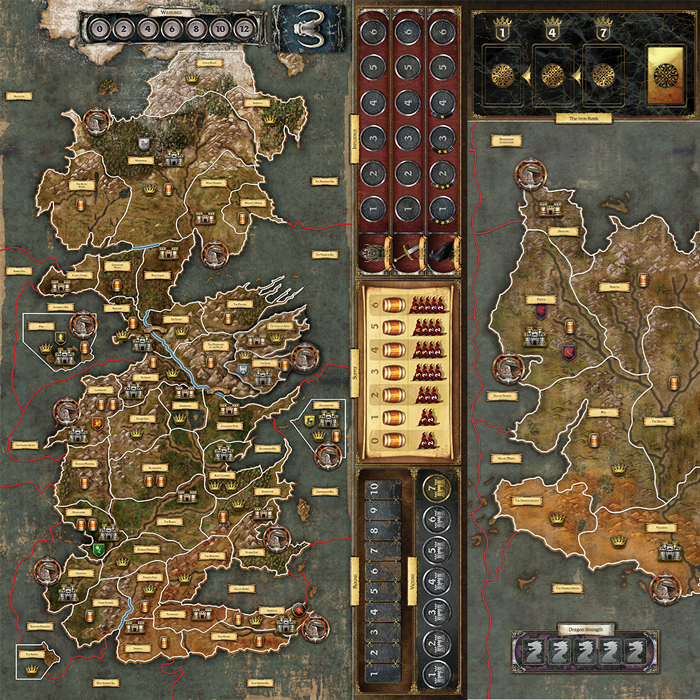 Gra o Tron: Matka Smoków mapa