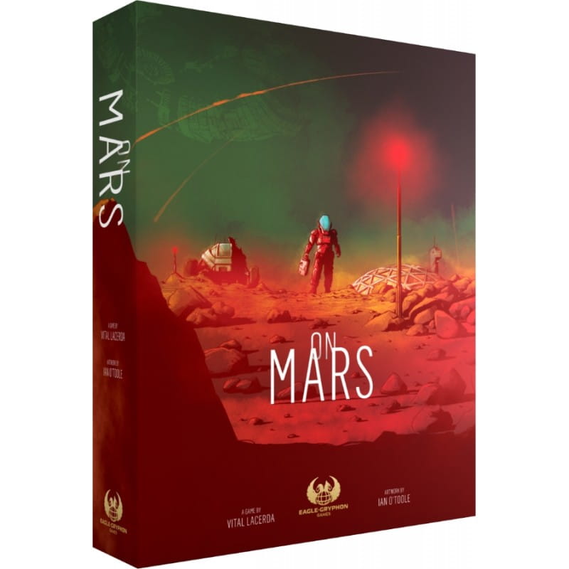 On Mars (gra planszowa) pudełko