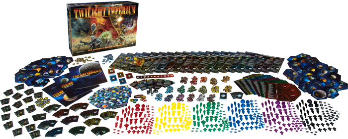 Twilight Imperium: Świt Nowej Ery zawartość